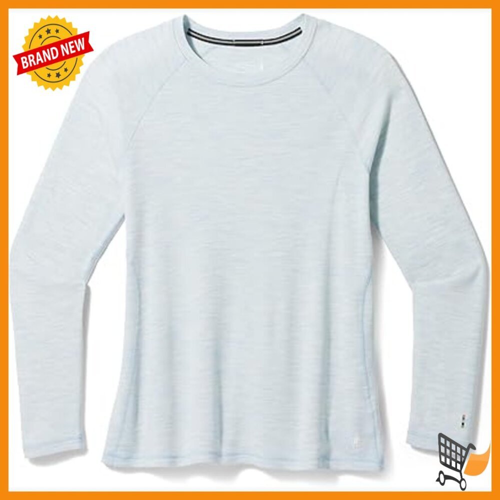 Plus Size Merino Wool Base Layer Crew Thermal Activewear 2X